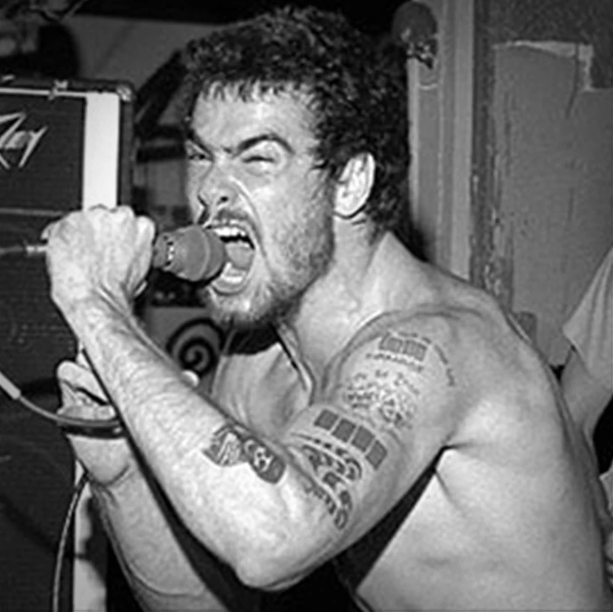 Henry Rollins at work