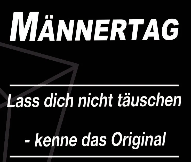 Männertag 2020 - Nachmittag Teil 1