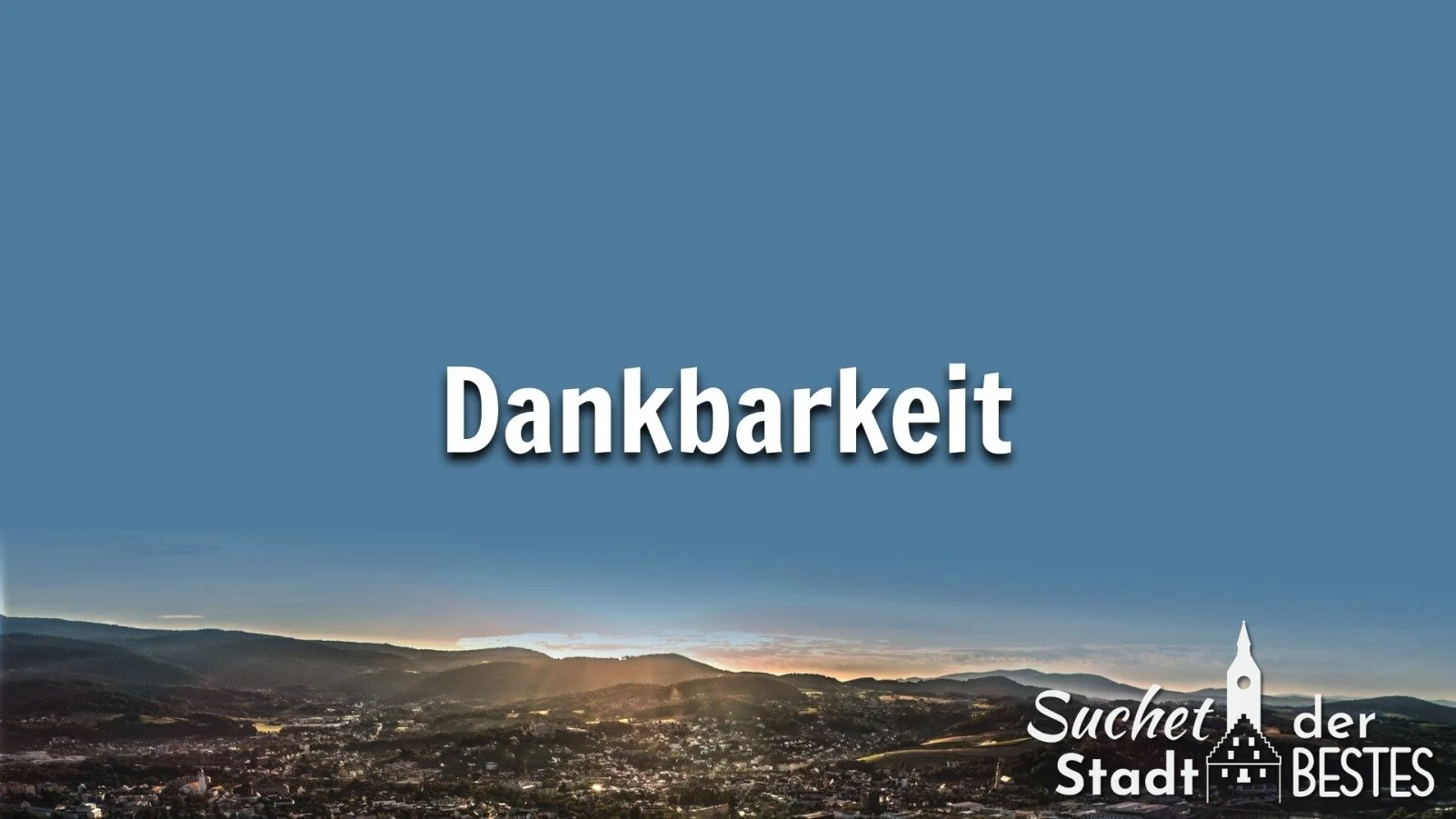 Dankbarkeit
