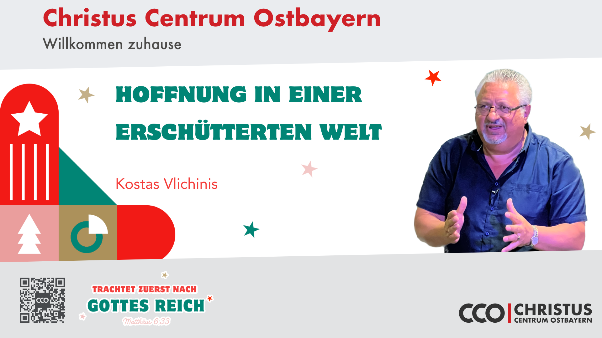 Hoffnung in einer  erschütterten Welt