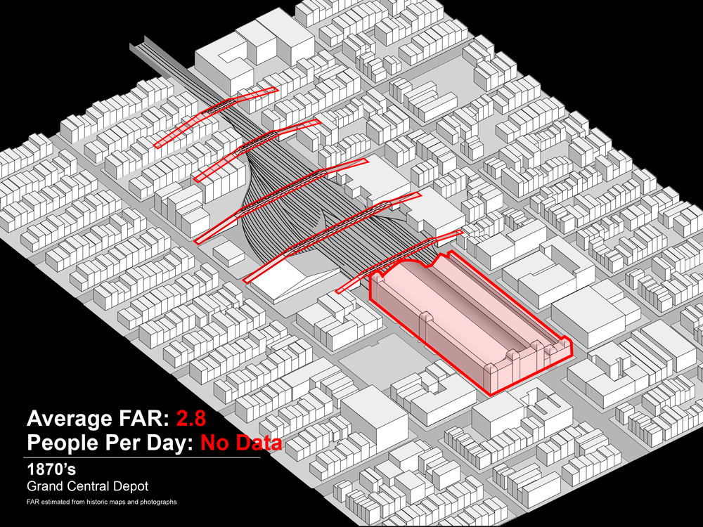 Grand Central Station Map History Of Grand Central Terminal Development — Kpf Urban Interface