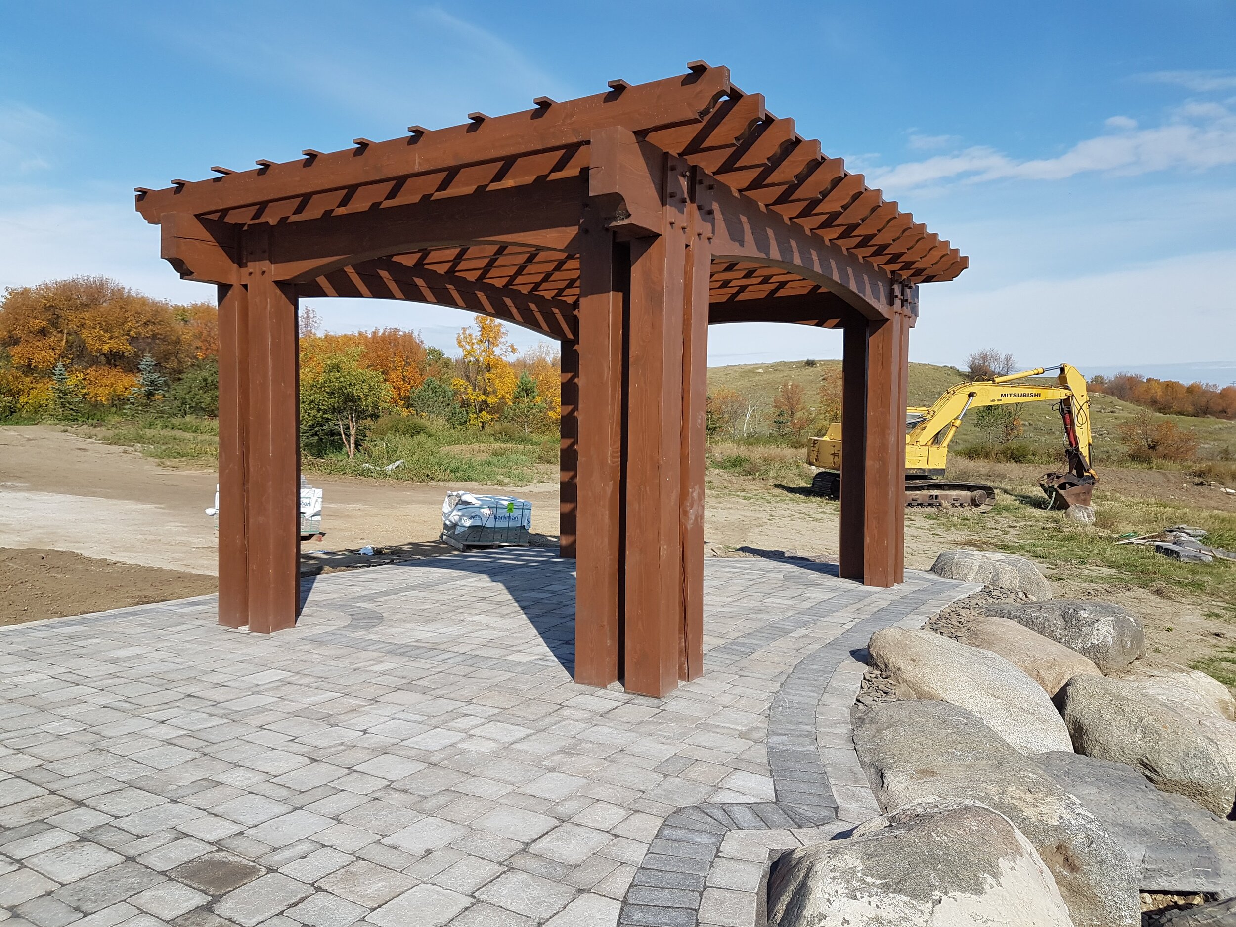 South Saskatchewan River Pergola