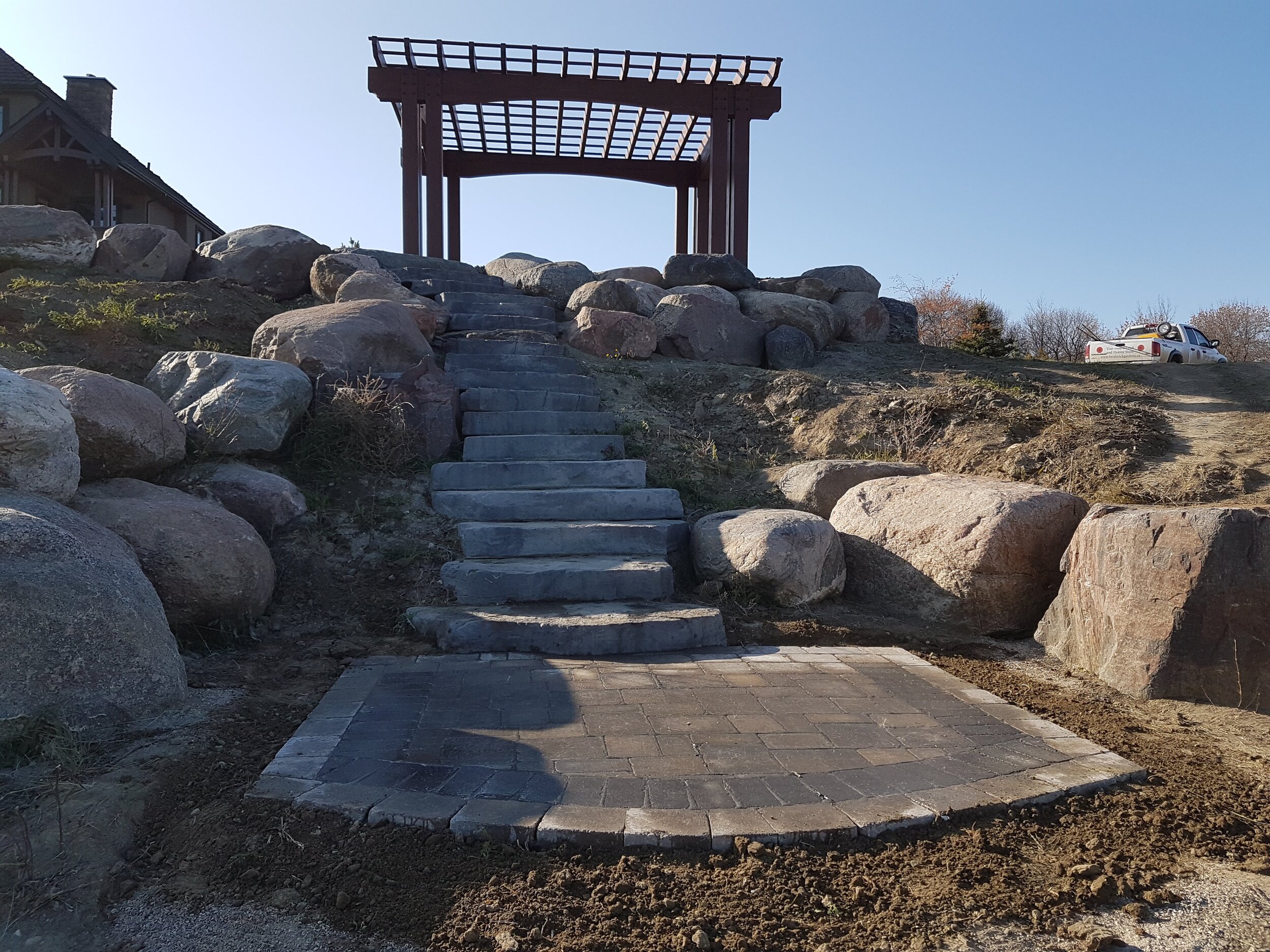 South Saskatchewan River Pergola