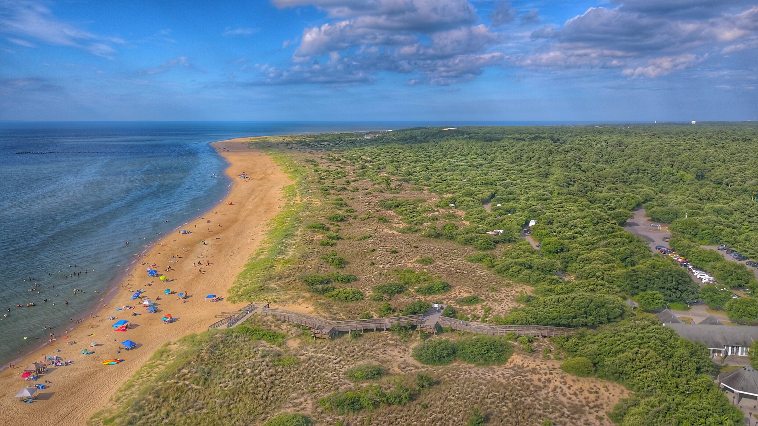 First Landing State Park along the Chesapeake Bay