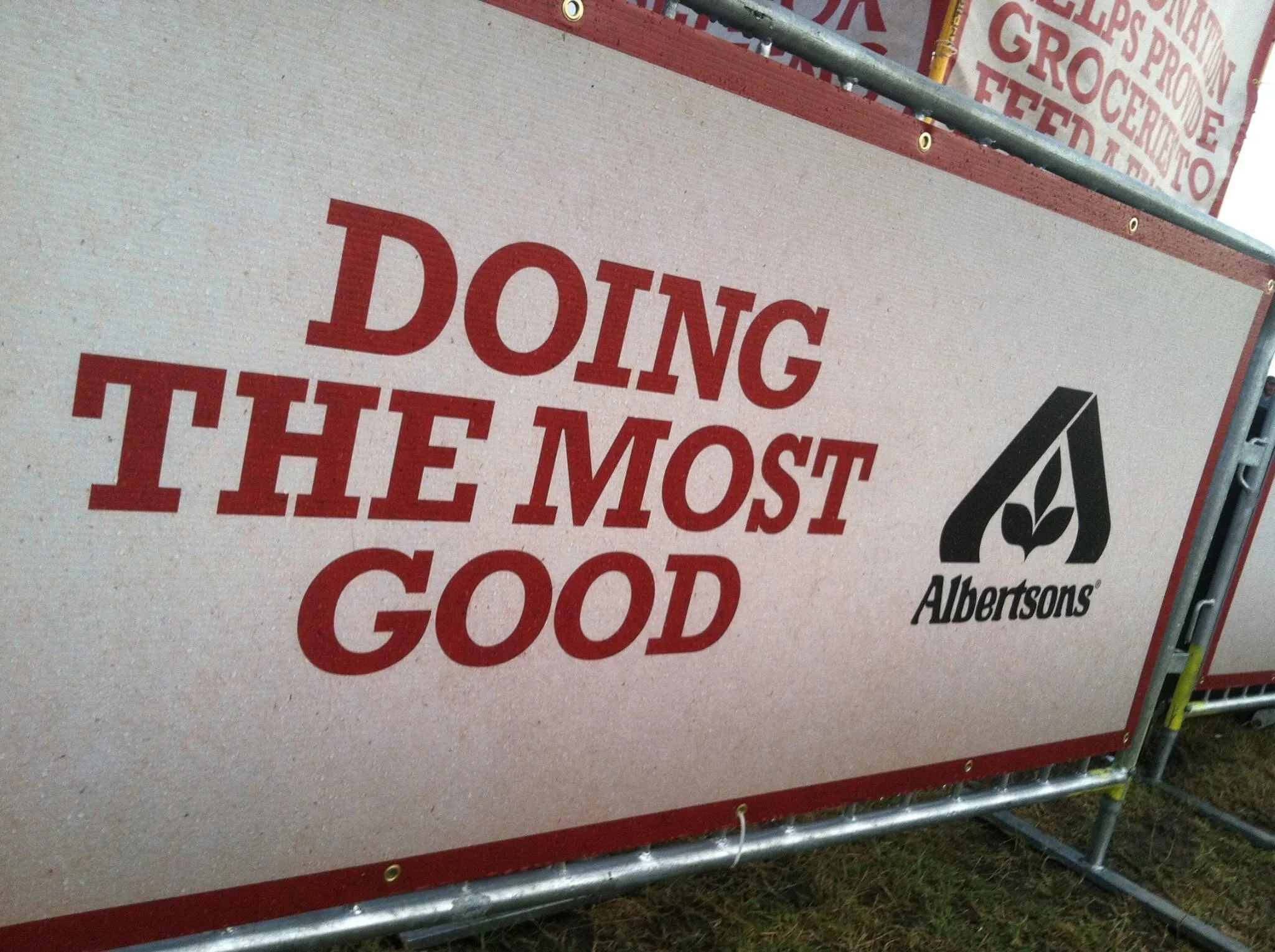 The Salvation Army's Music Festival Event Signage