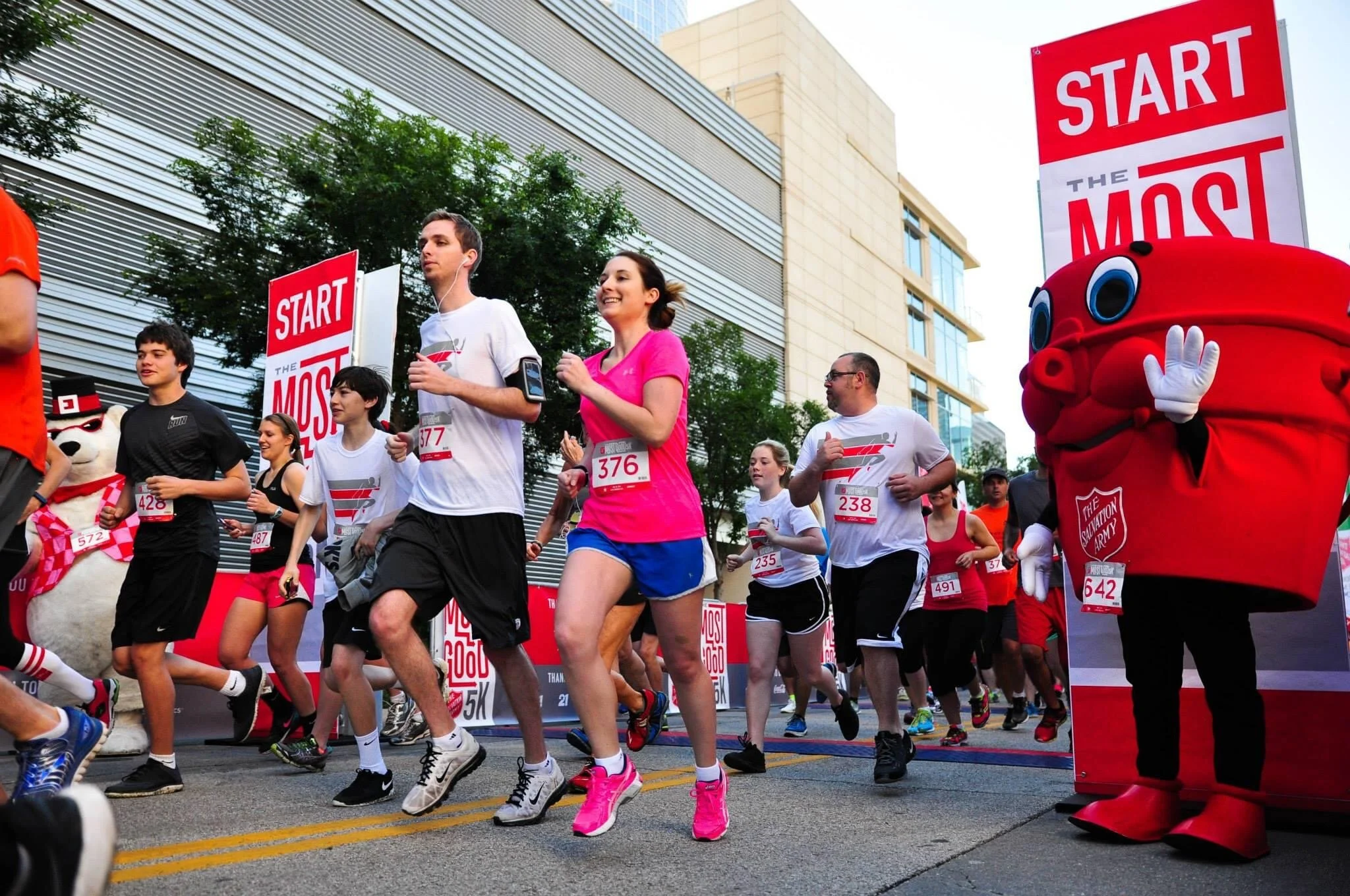 The Most Good 5k Race Event Signage