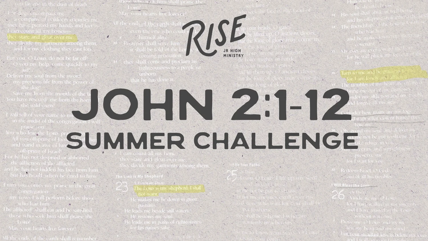 Jesus' First Miracle (John 2:1-12) episode artwork