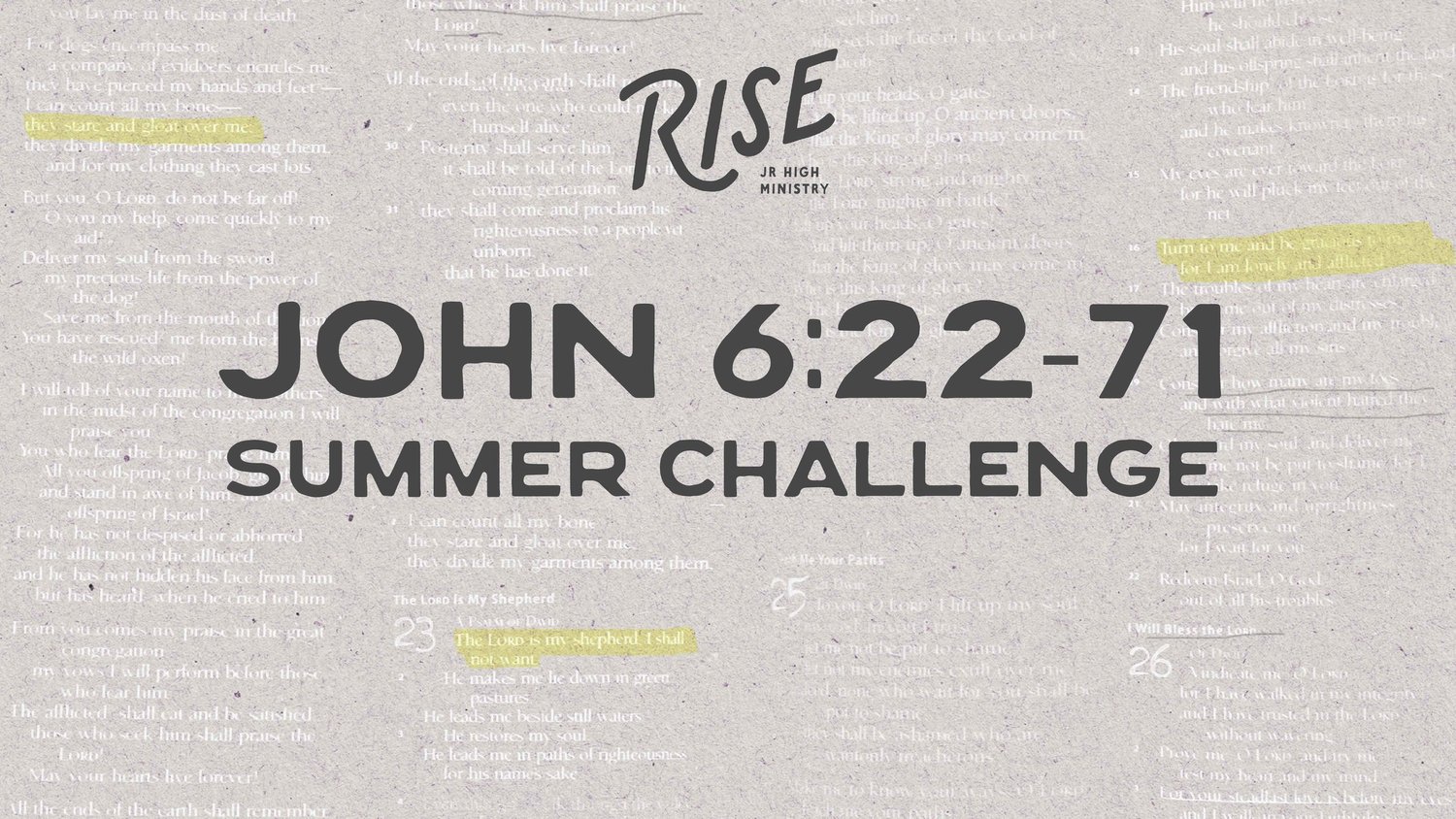 The Bread of Life (John 6:22-71) episode artwork
