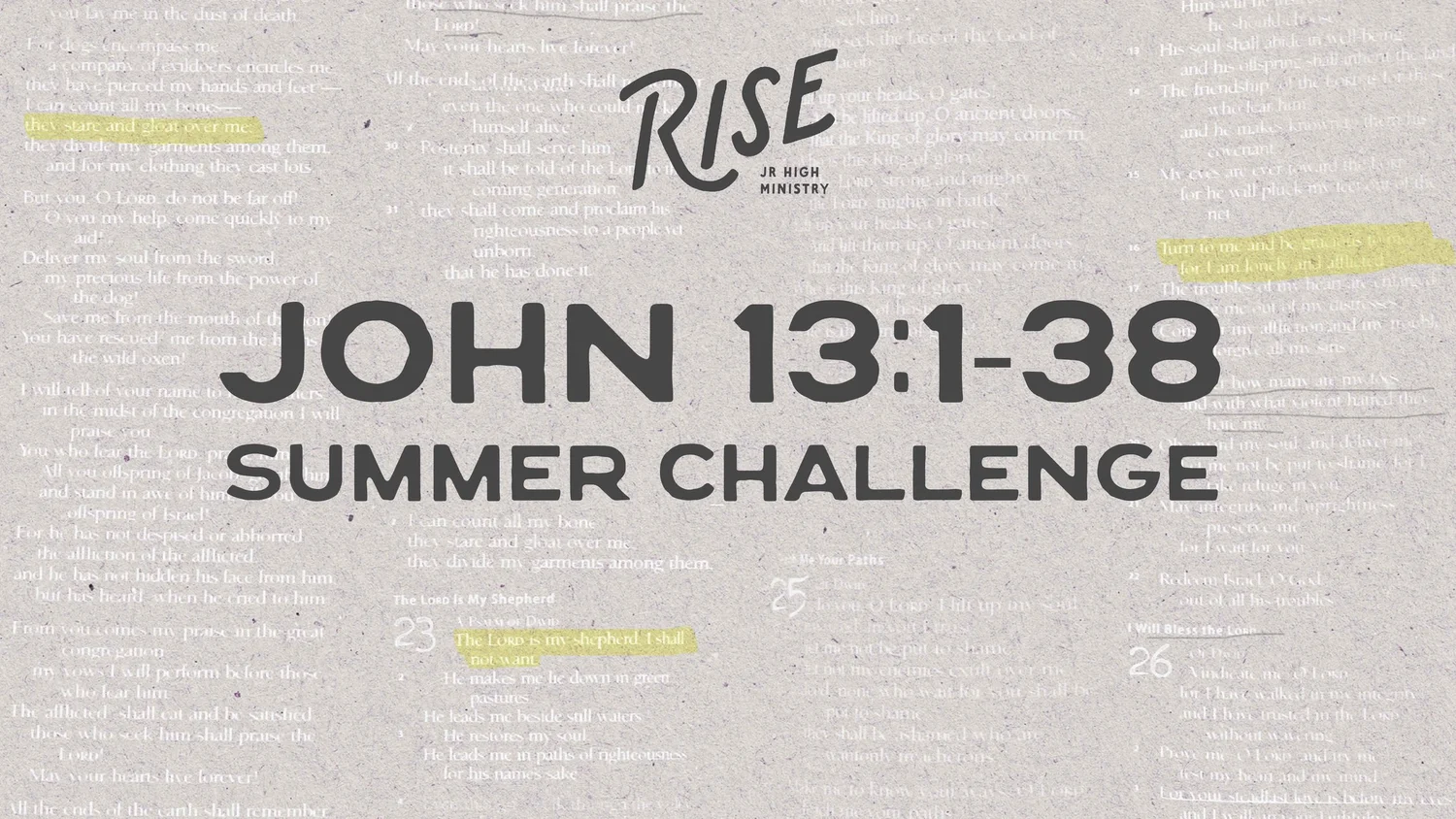 Jesus is Love (John 13:1-38) episode artwork