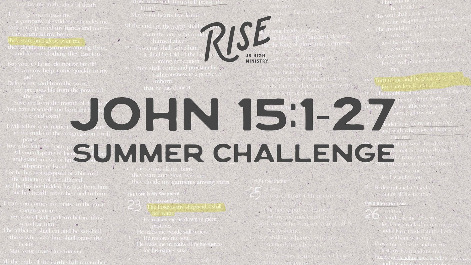 Fruit, Friends, & Foes (John 15:1-27) episode artwork