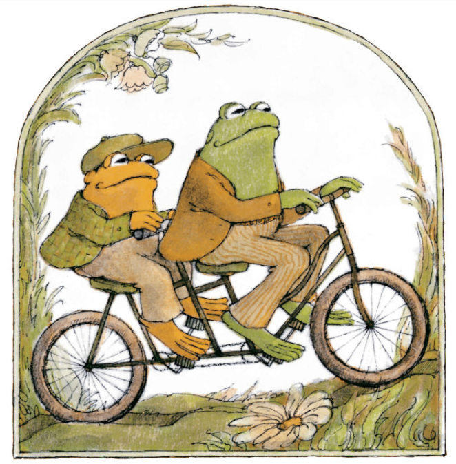 “I am happy. I am very happy. This morning when I woke up I felt good because the sun was shining. I felt good because I was a frog. And I felt good because I have you for a friend."