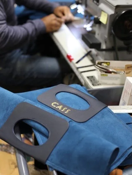 In the making | California designed and made.  #builttolast #californiamade #tahoeblue