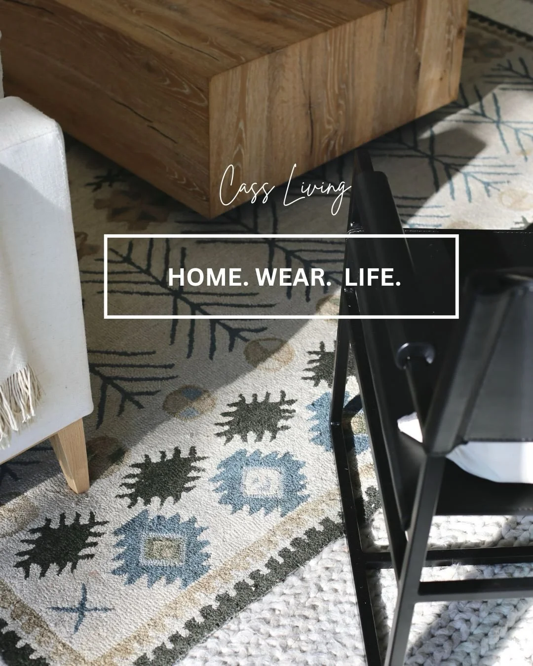Layered rugs, grounding black accents, and woods rich with grain bring warmth and texture to this Salt Lake home. A little rugged, quietly refined, and comfortable by design.

A few ways to bring this feeling home:

&bull; Layer your rugs. Start with