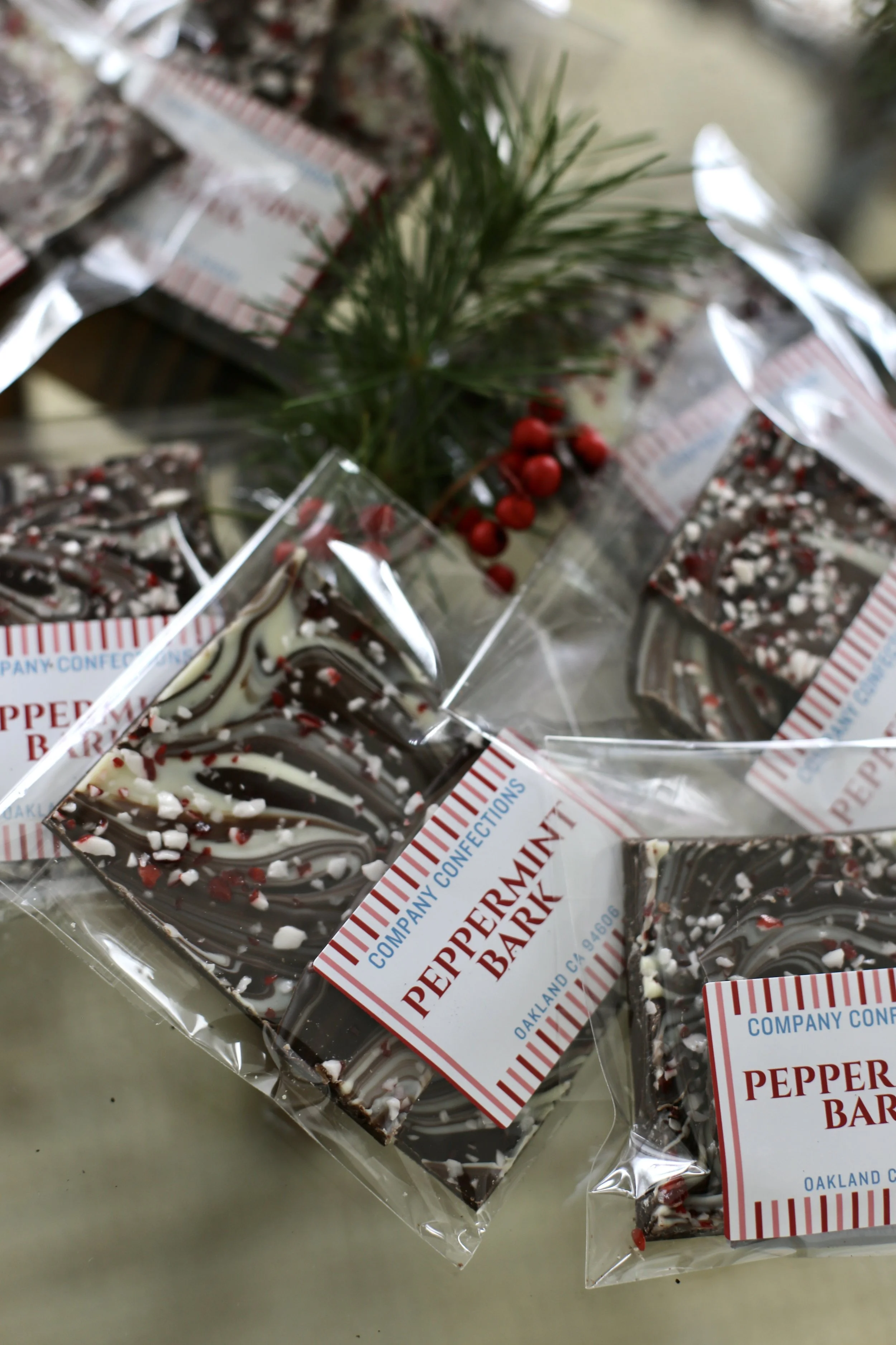 Dark Chocolate Peppermint Bark