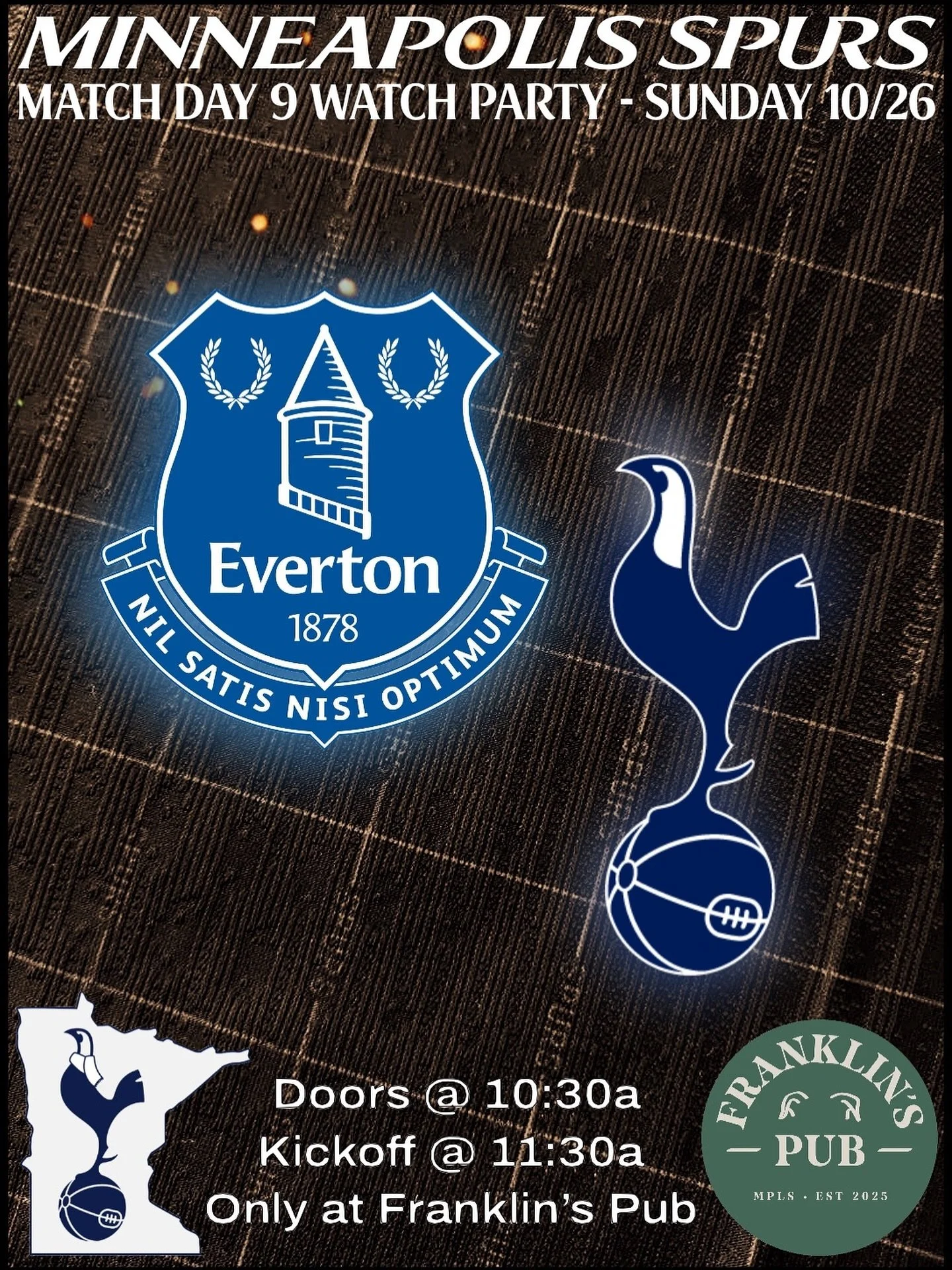 No sugarcoating it &mdash; Spurs are in a bit of a tailspin. The attack&rsquo;s gone flat, and the injury list&rsquo;s starting to look like a phone book.

A gritty midweek draw at Monaco felt like daylight robbery, but we&rsquo;ll take it. Vicario w