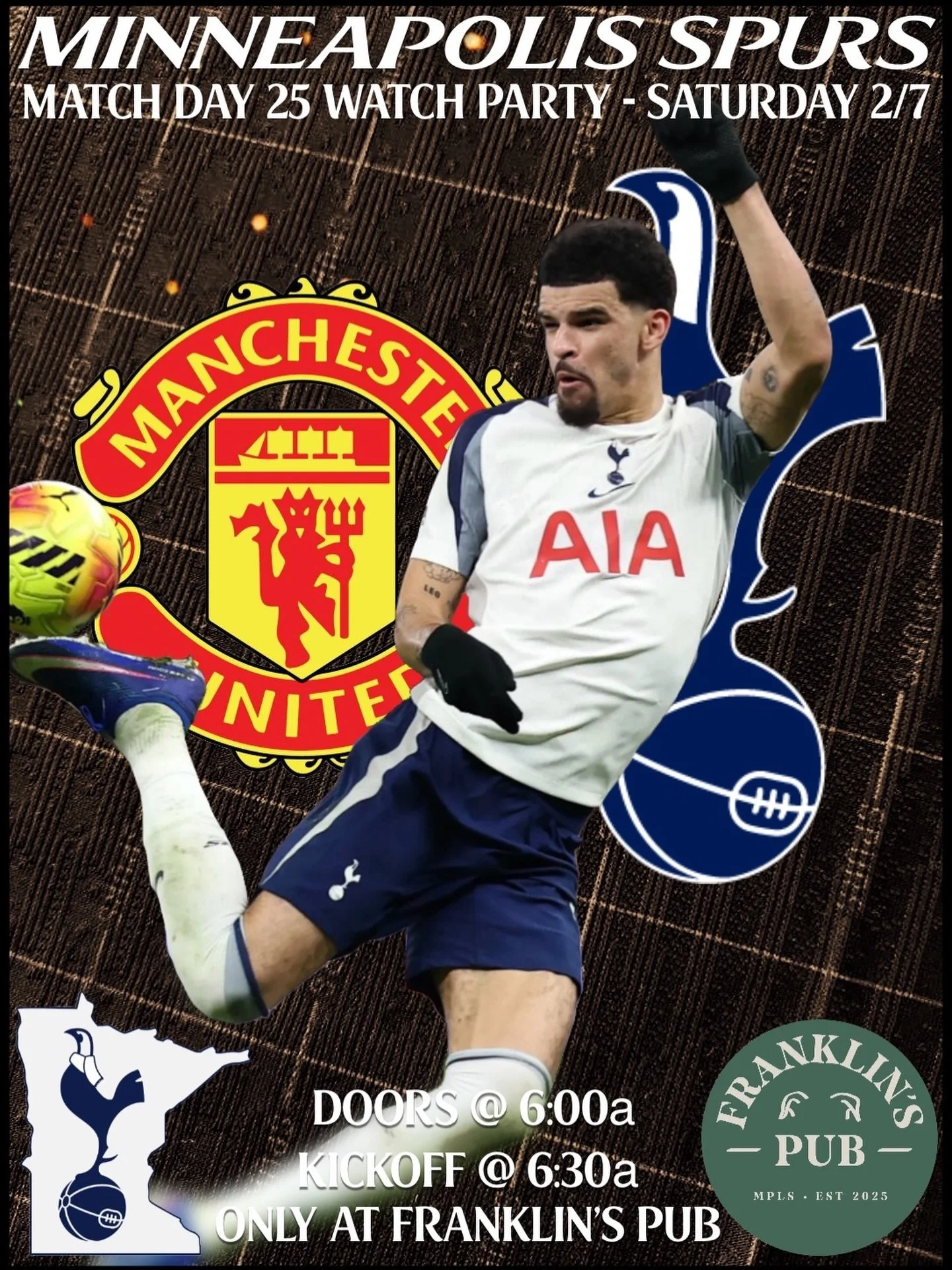 Last weekend got off to a miserable start with one of our worst halves of the season. But out of nowhere, Spurs flipped the switch&mdash;firing on all cylinders to grind out a 2&ndash;2 draw at home, capped by a Solanke worldie in the 70th minute.

N