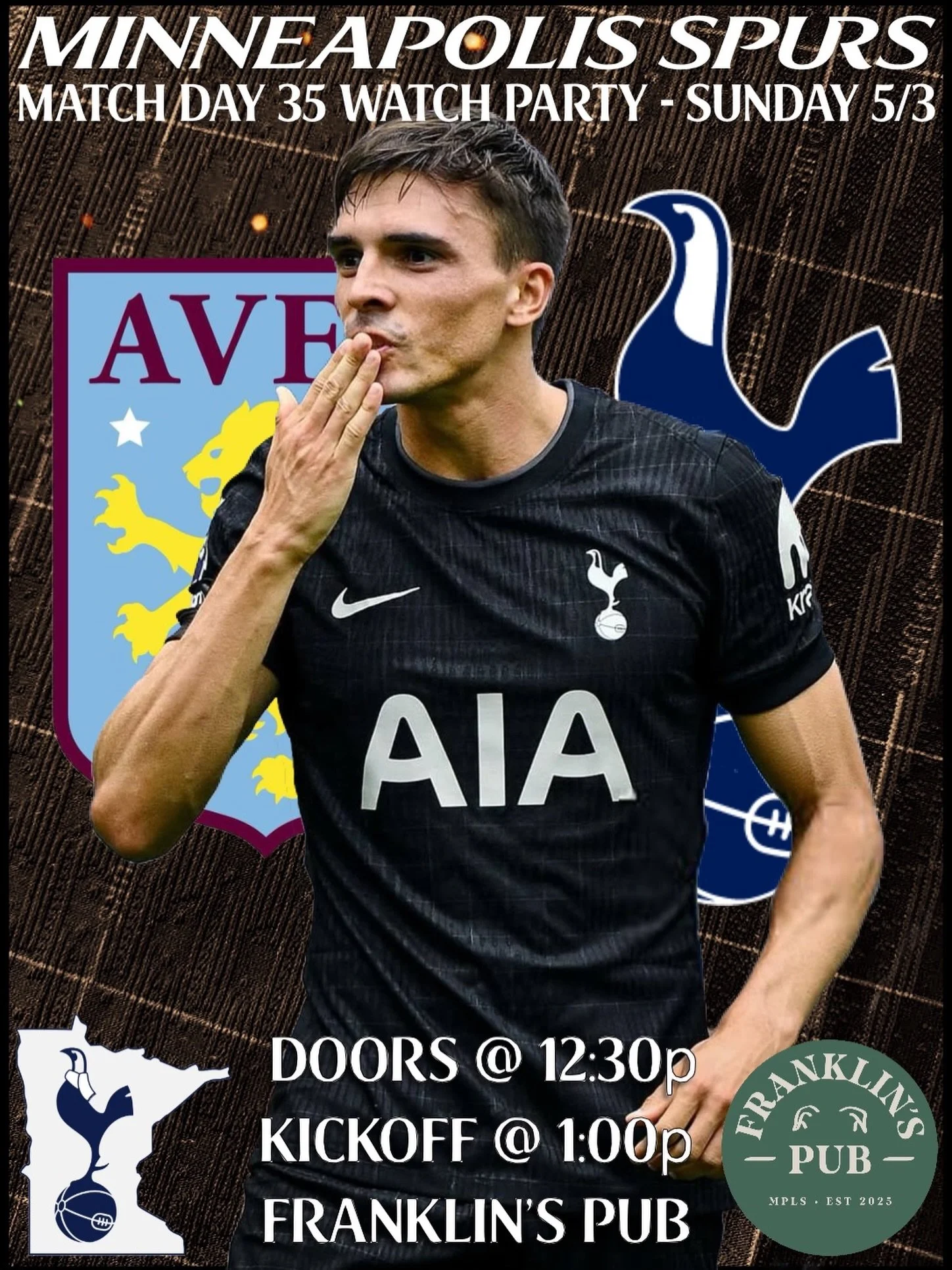 First win in the Prem since December 28th secured, but in typical Spurs fashion the victory felt short lived. 2 more players lost for the remainder of the season in Simons and Solanke makes you really wonder where any goals are going to come from fro