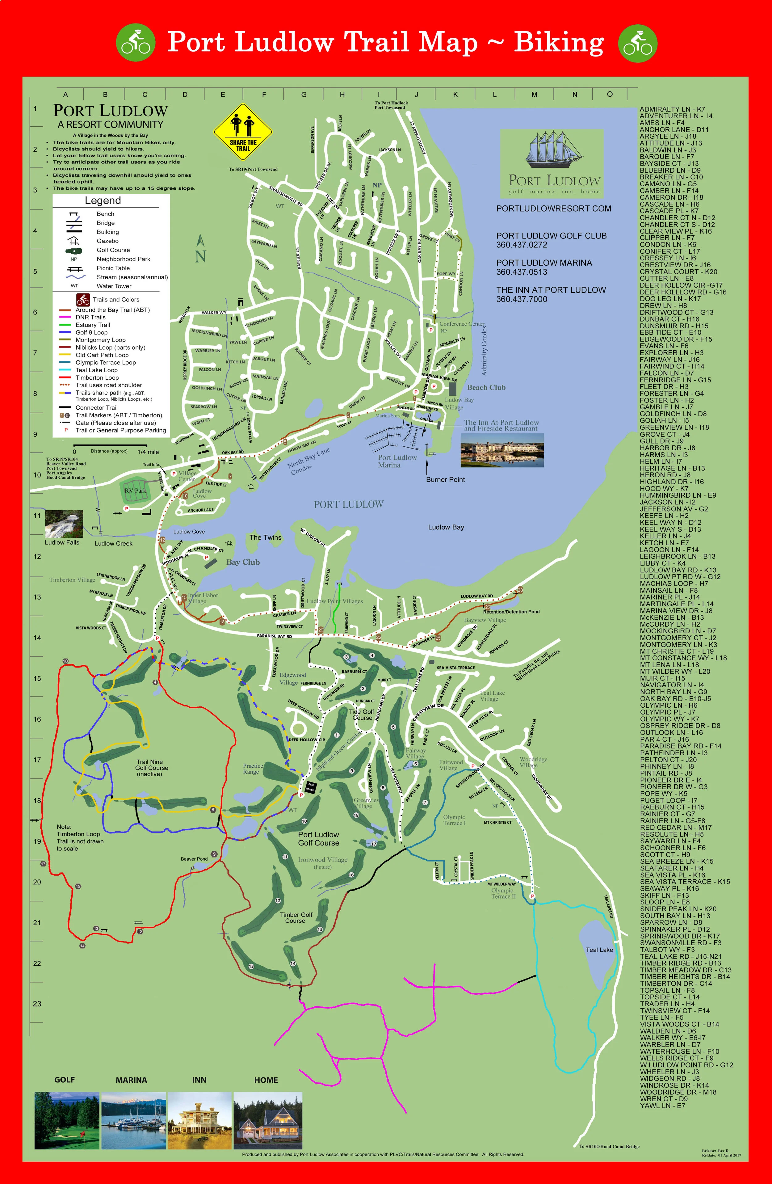 MAPS — Port Ludlow Hiking Club