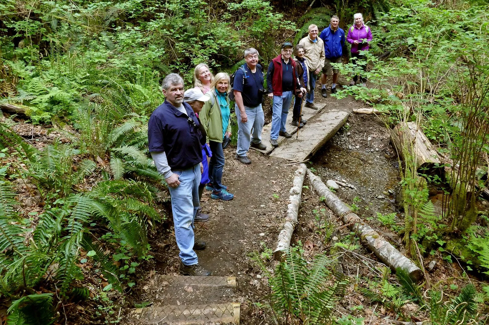 The Osprey Trail bridge