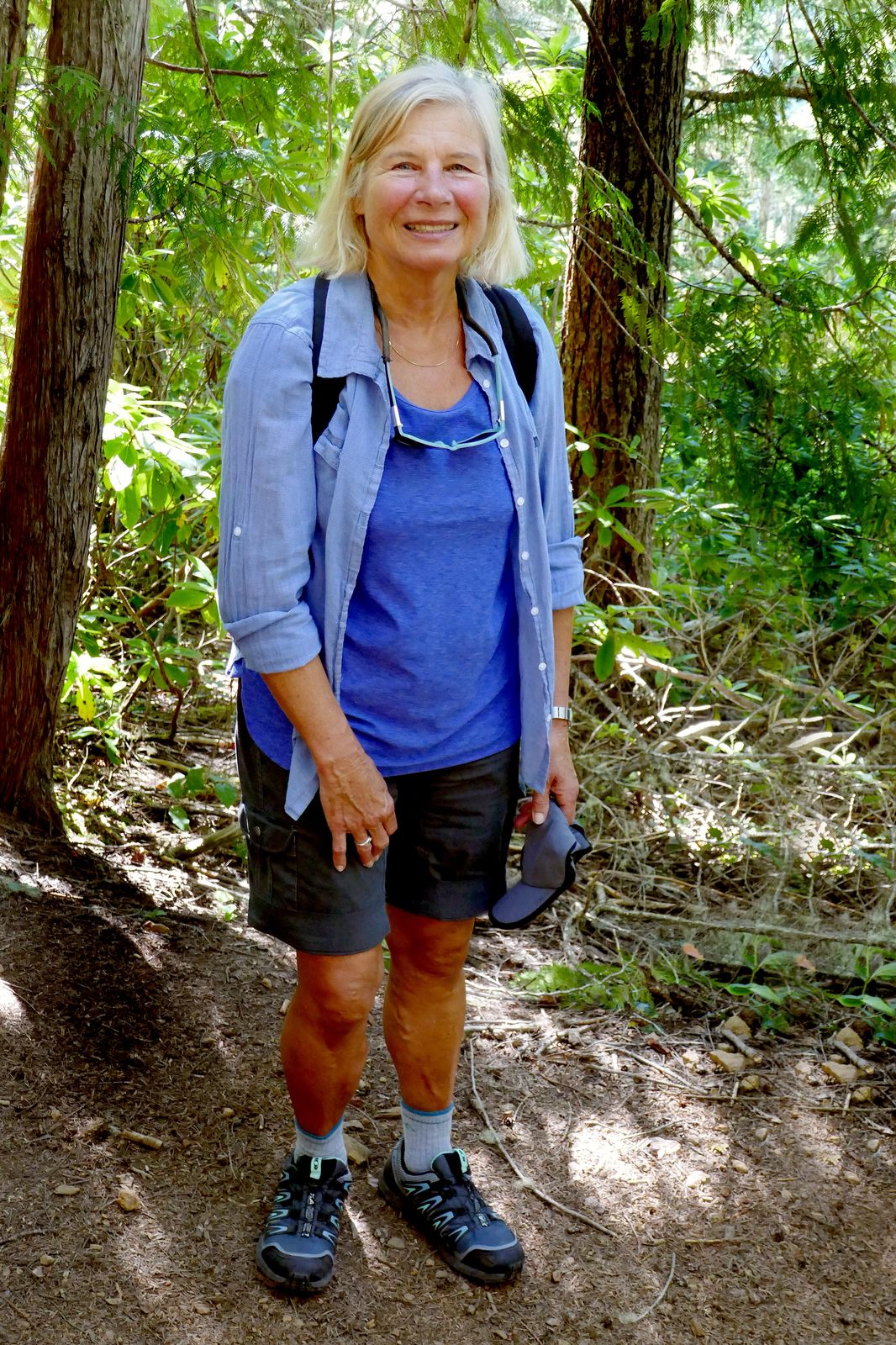 Tieta a new hiker with the group
