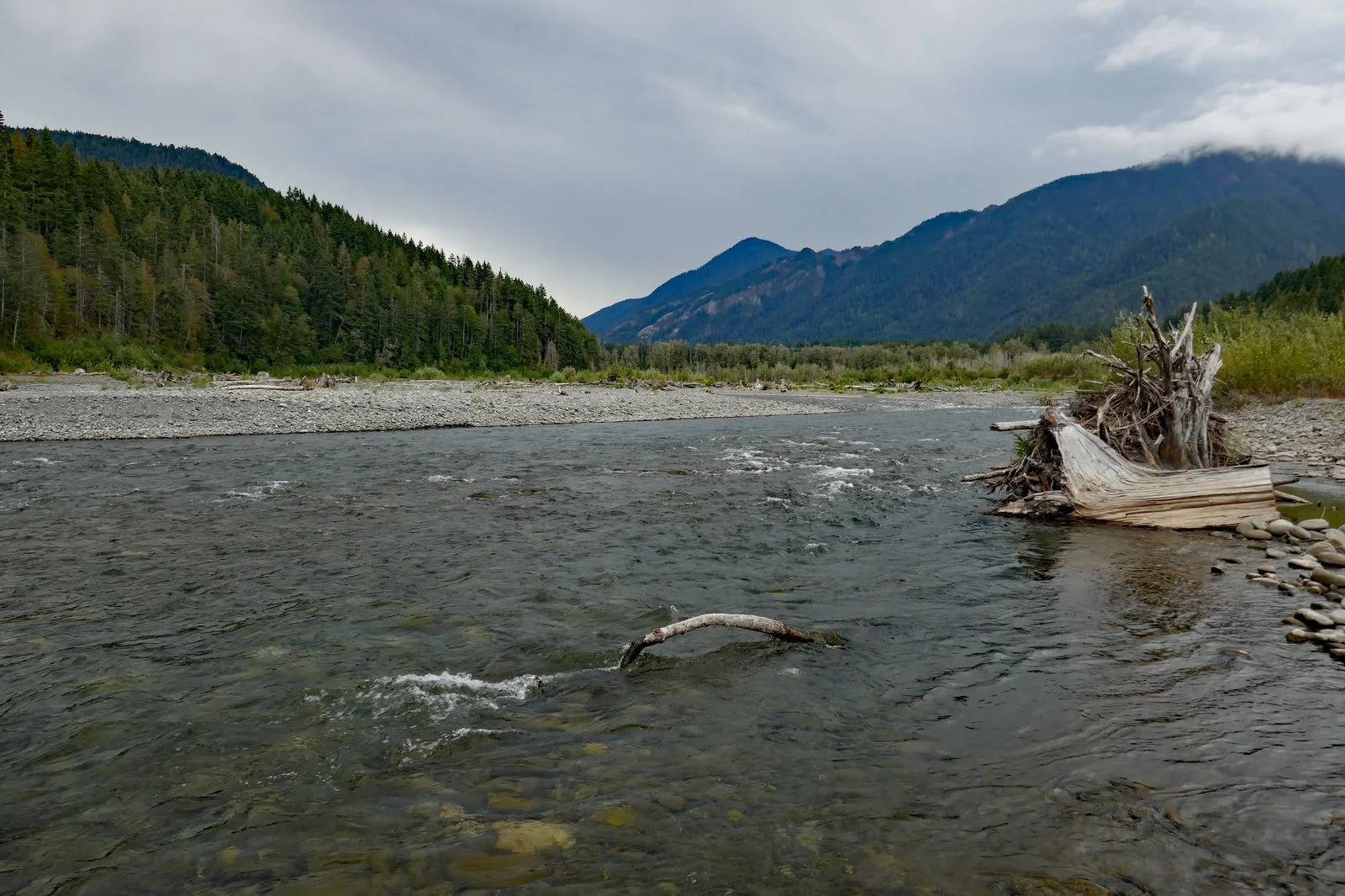 The Elwha River valley