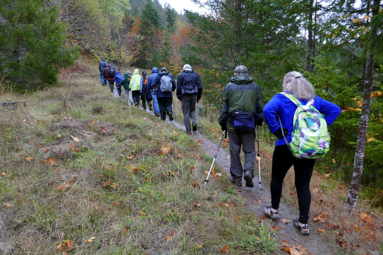 Lunch over -- time to head back to the trailhead