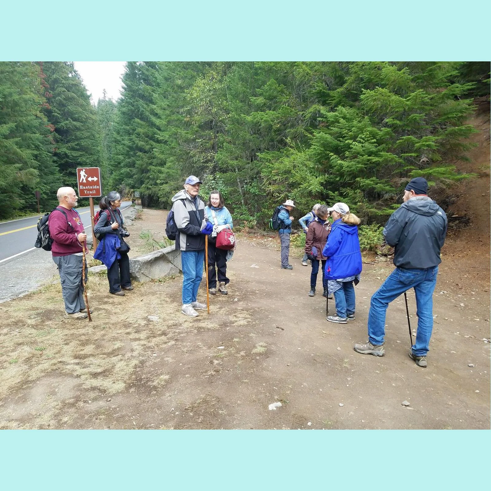 The Usual Suspects at the Grove Trailhead
