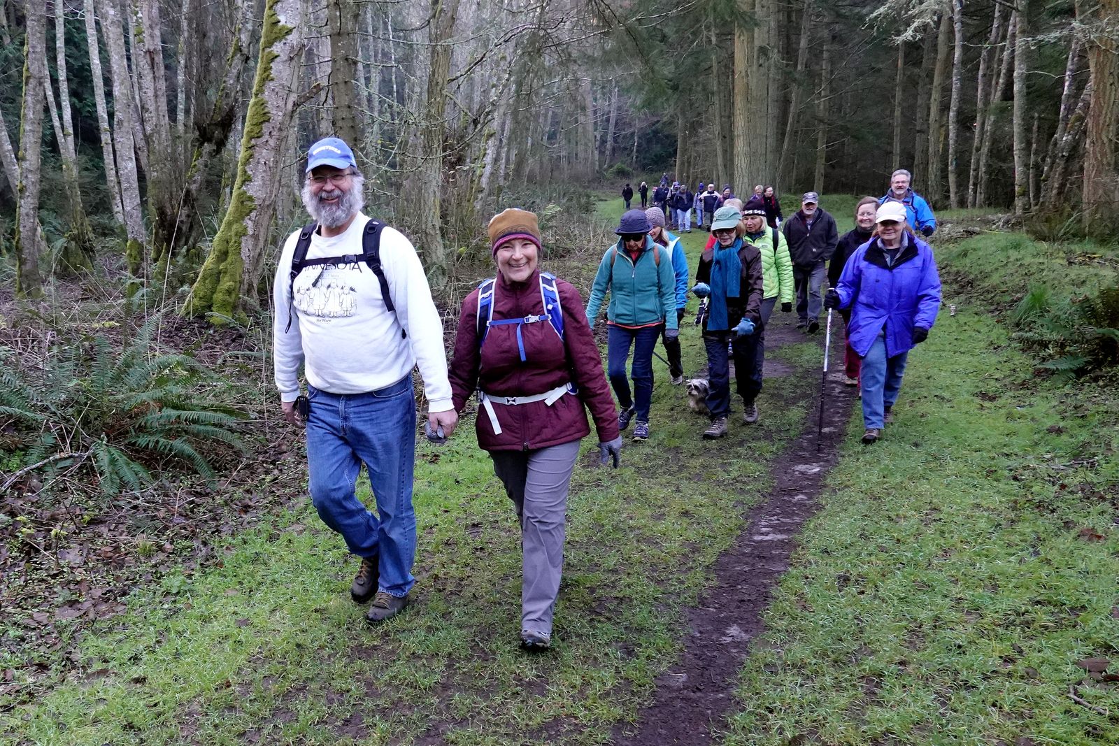 The next few photos are of some of the hikers