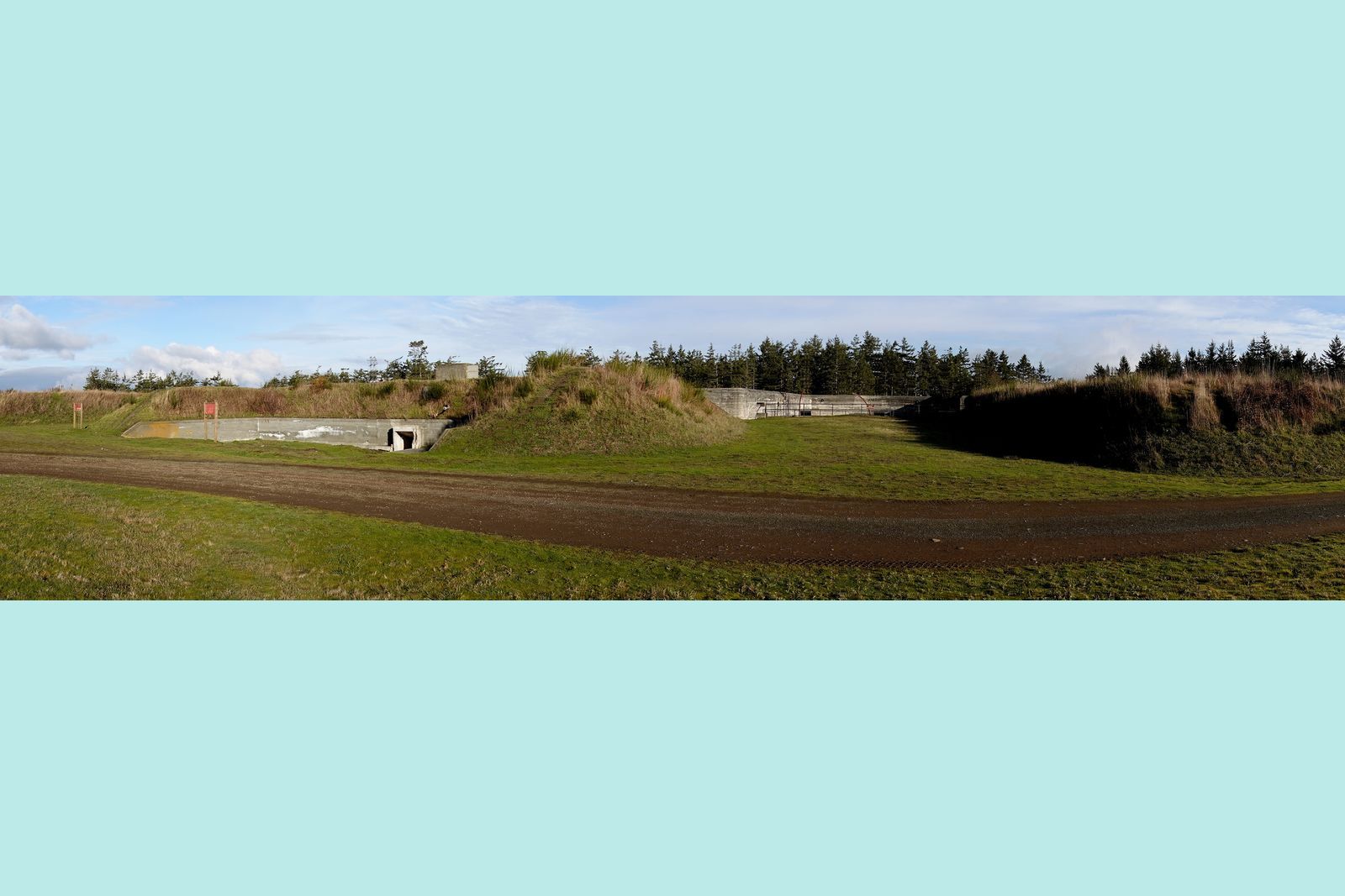 More examples of what is left of the gun emplacements