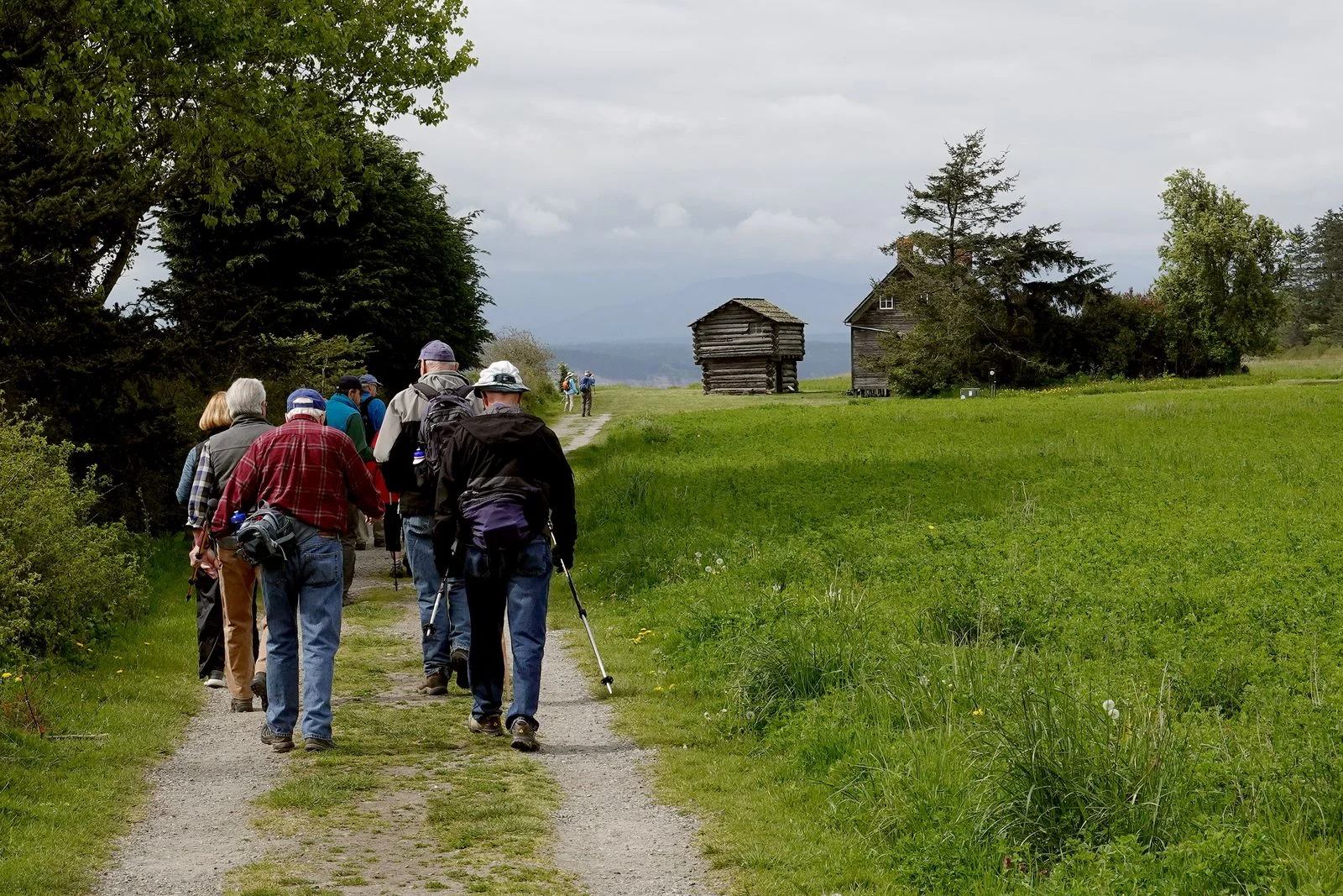 Heading towards the original homesteader’s house
