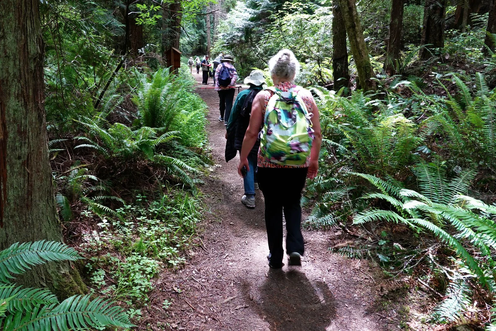 On our way back to the trailhead