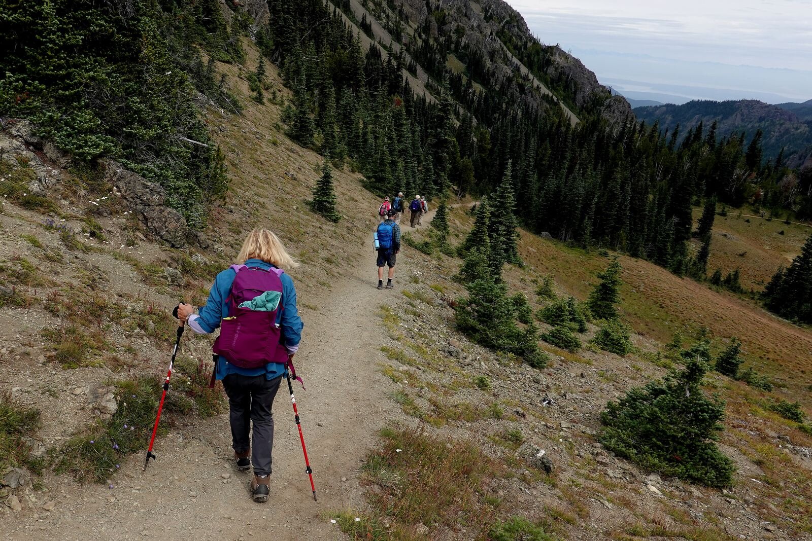 Heading back to the trailhead