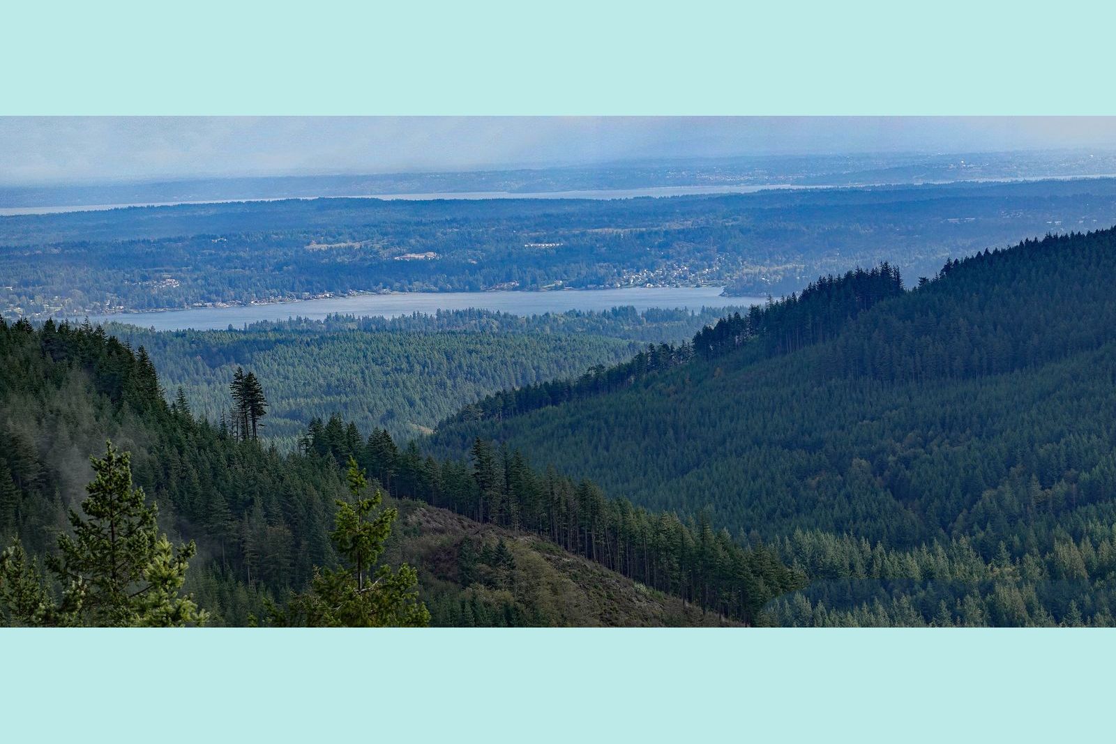  The view toward Seattle – 20 plus miles away 