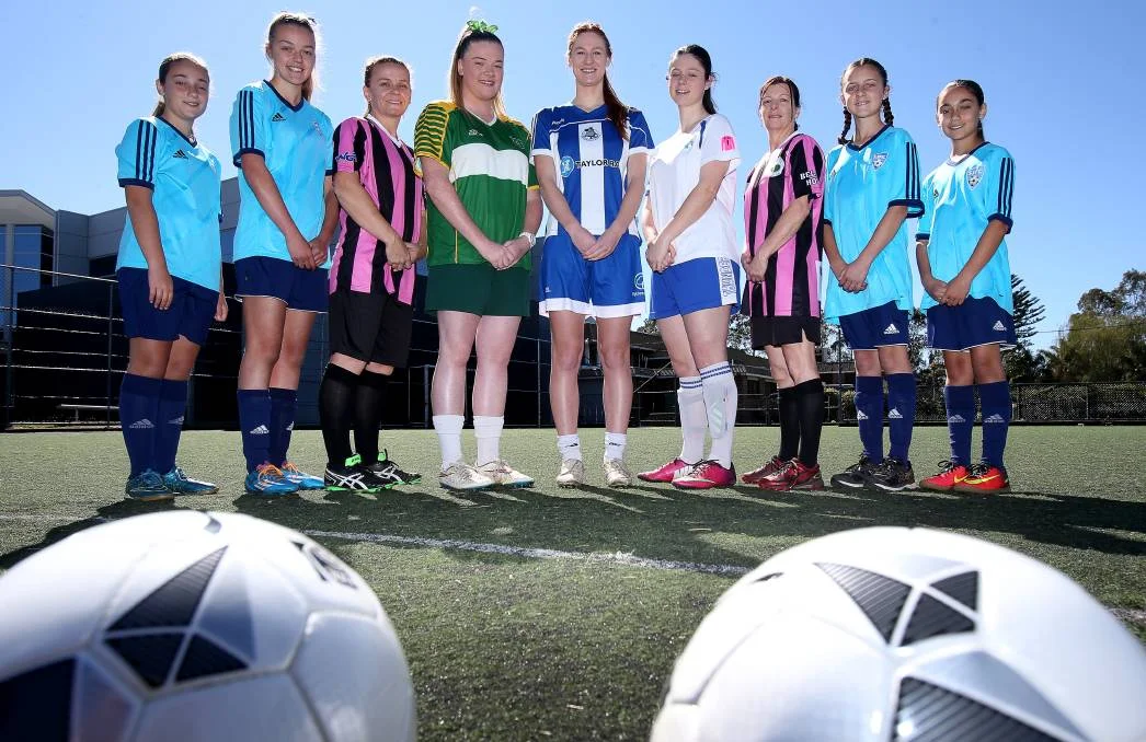 Thirroul's Matilda Davis-Raiss (4th from right). Photo: Robert Peet (Illawarra Mercury). Click here for story or see link below.