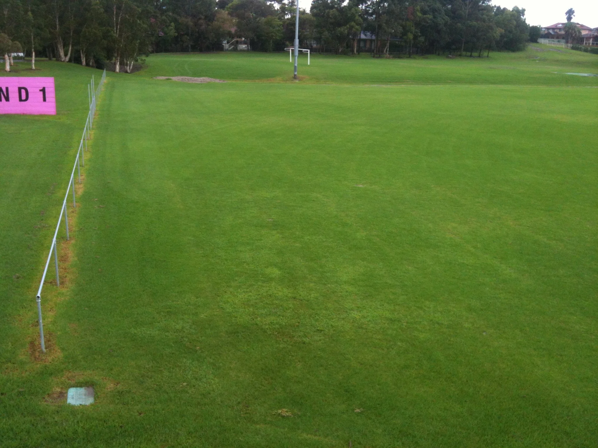 Northern end of Ground 1