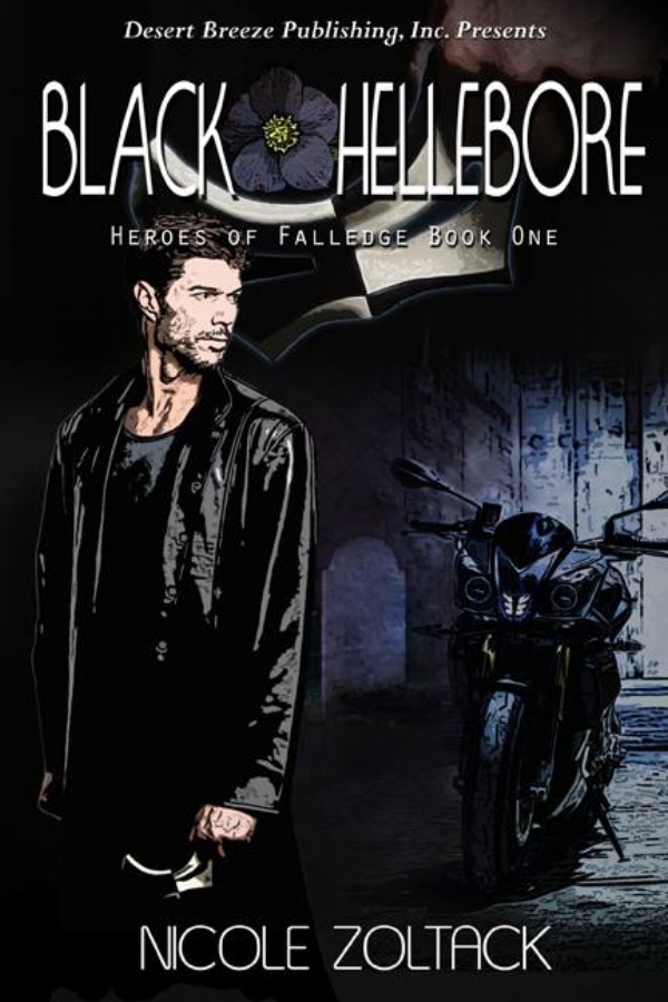 AMAZON Once a year for the past decade, Nicholas Adams returns to Falledge and leaves a black hellebore on his girlfriend's grave. While fleeing Falledge, he spies a shady man sneaking into the laboratory. Nicholas chases after him and dies for his trouble. A witch brings him back to life, only Nicholas is not the same man. Turns out, magic combined with a black hellebore in his pocket changed him into a kind of a super man. Julianna Paige, his girlfriend's twin and deputy of Falledge, struggles to solve several murders. Nicholas, and his alter ego the Black Hellebore, helps her, even as she helps him move on and start to truly live again. Unfortunately, Nicholas wasn't the only one changed in the laboratory explosion, and now a super villain is bent on destroying Falledge, and killing the Black Hellebore. But falling in love might prove more dangerous than any super villain.