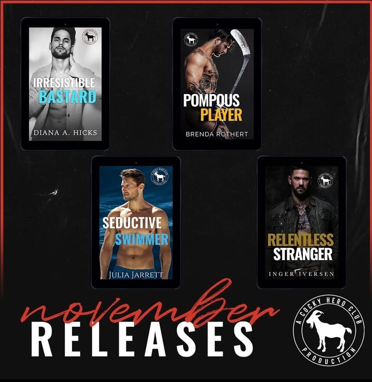 Relentless Stranger releases this month!! #romancenovels #romancebooks #contemporaryromance #newrelease #comingsoon #bwwmromance #cockyheroclubseries