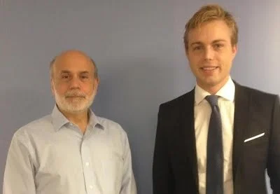 With Ben Bernanke