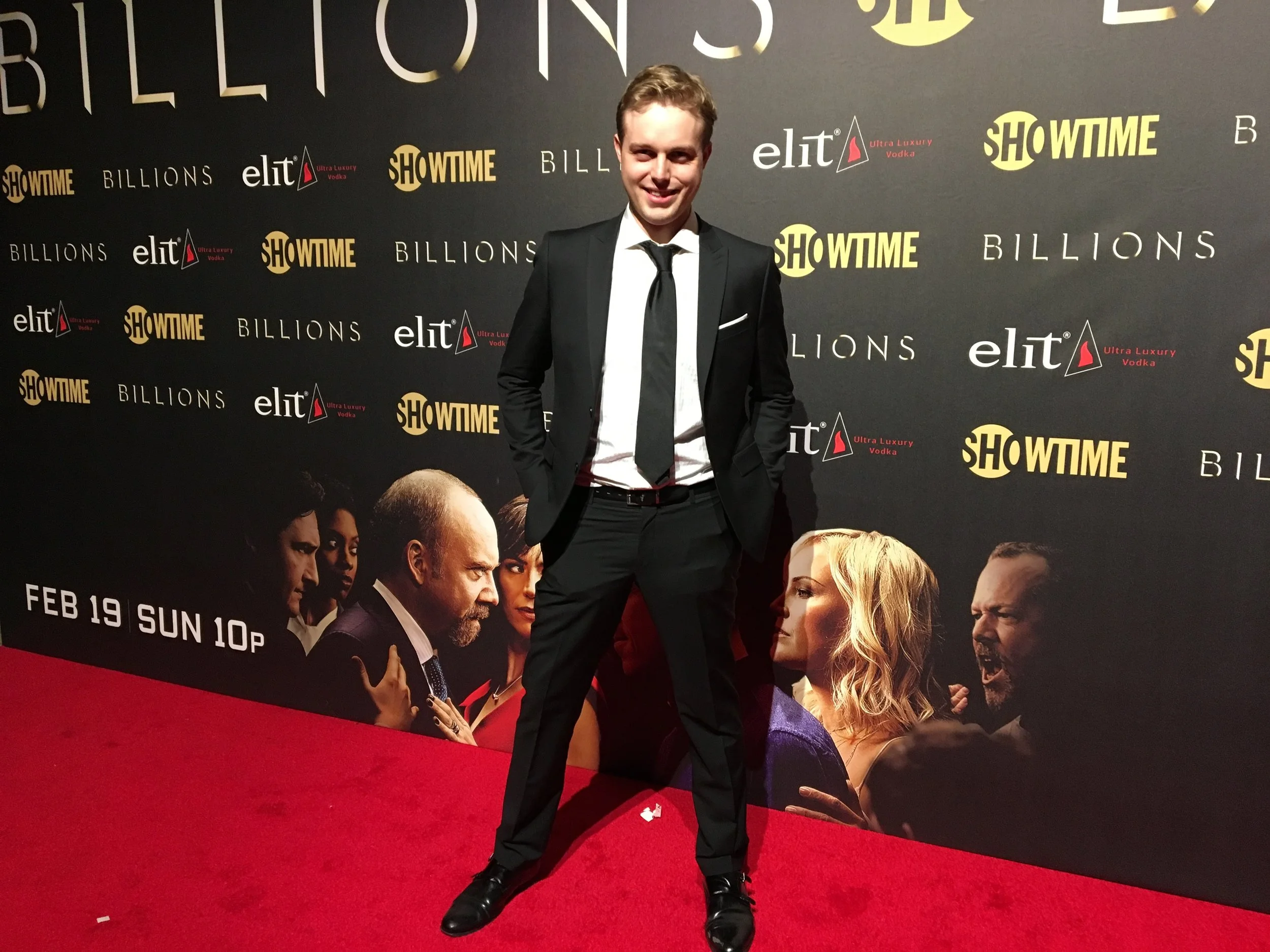 At the season 2 premiere of "Billions"