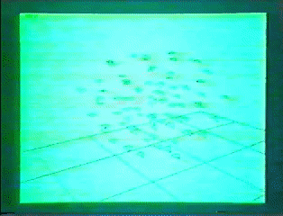 An example of emergence (i.e., flocking) in Craig Reynolds’ Boids . Flocks are not designed so much as they emerge.