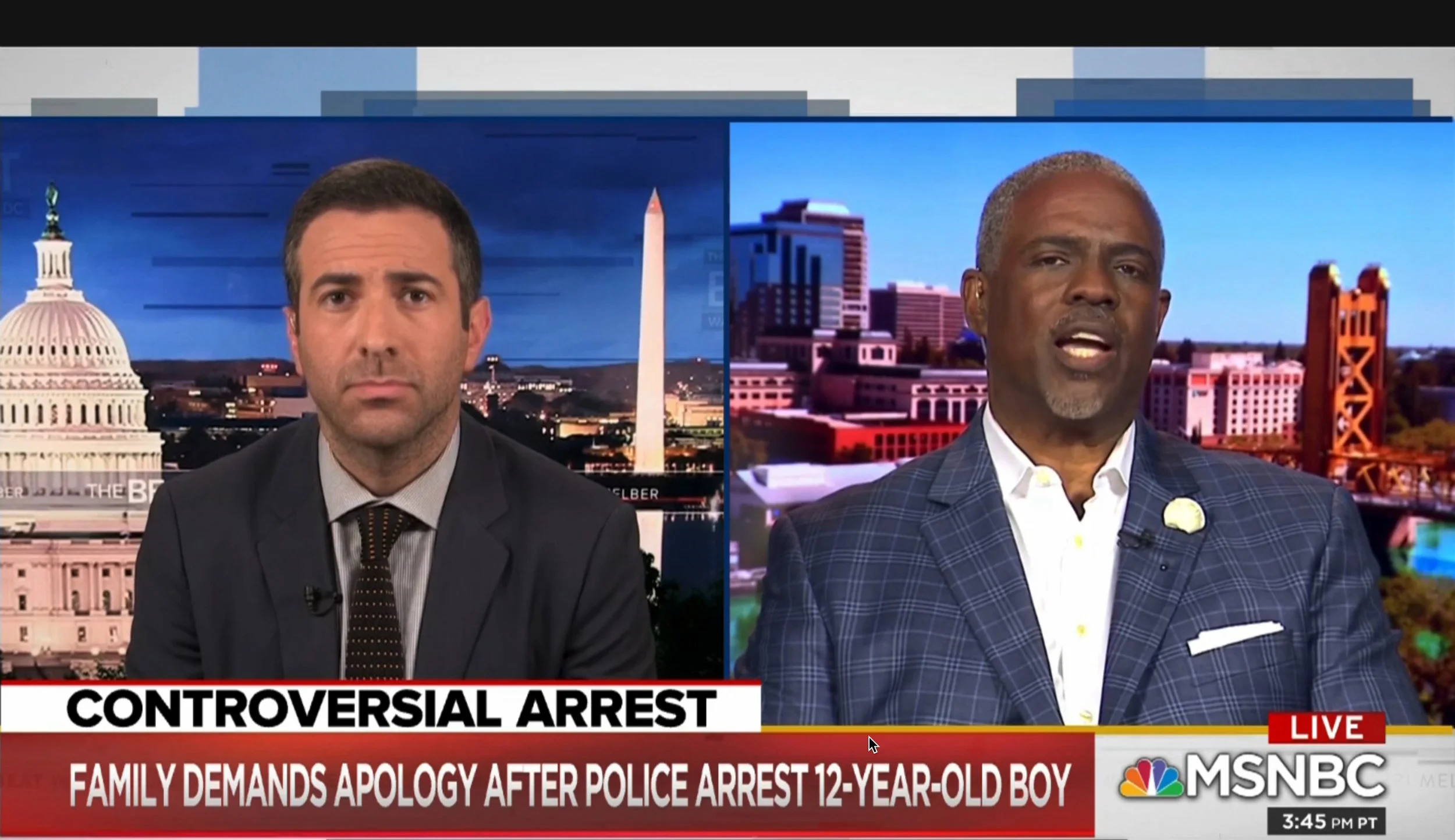 MSNBC-CONTROVERSIAL ARREST: FAMILY DEMANDS APOLOGY