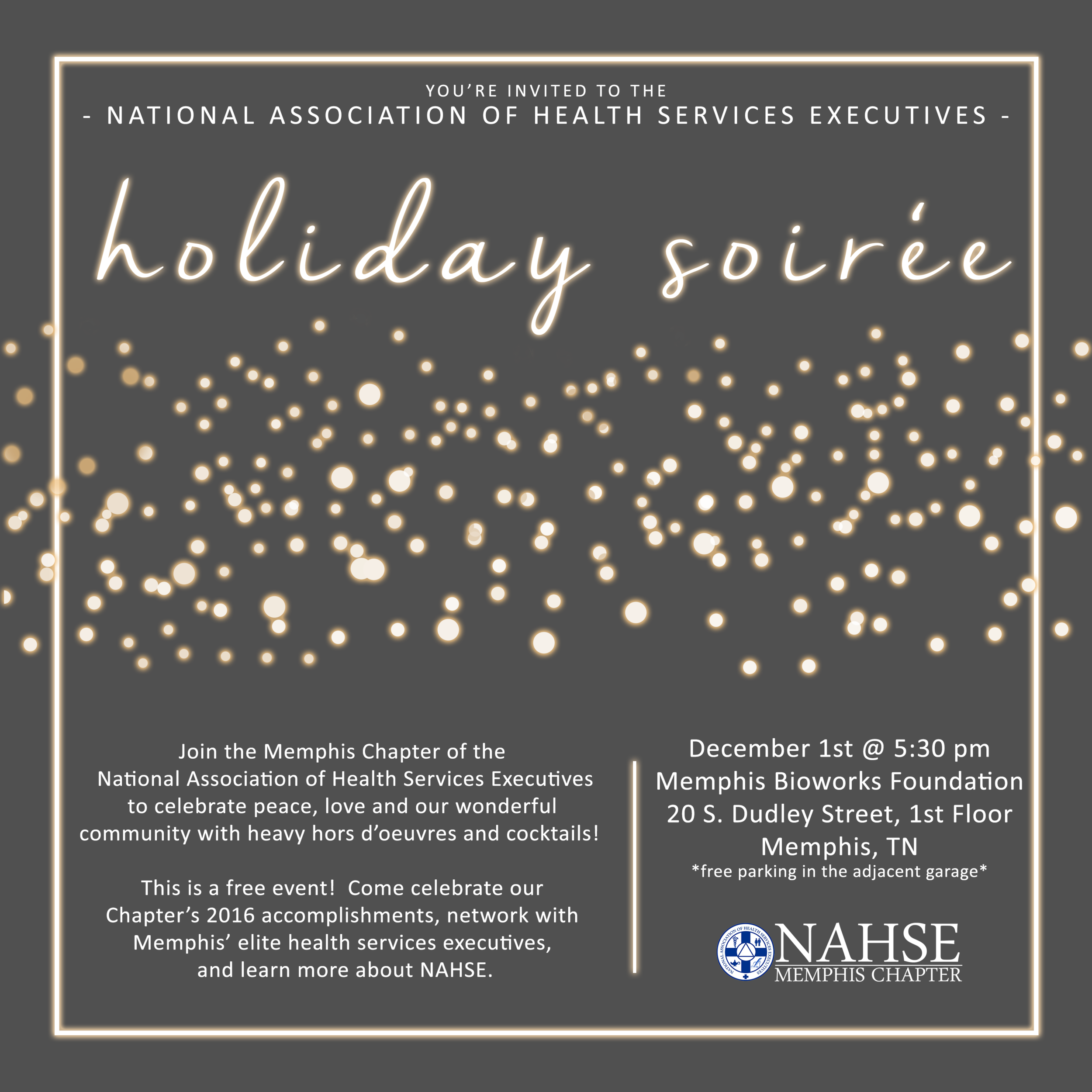 2016 Holiday Soirée