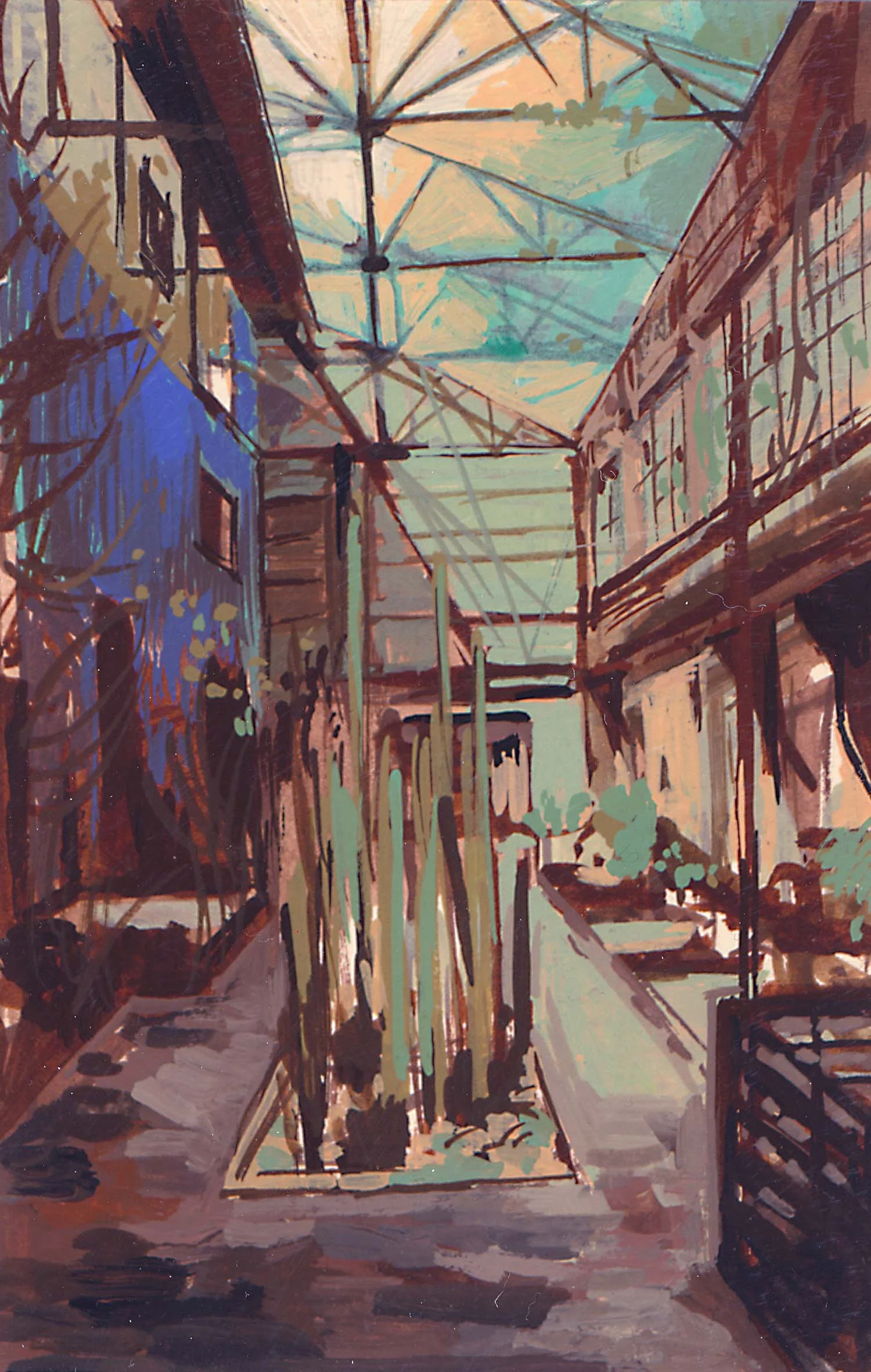 LA Courtyard