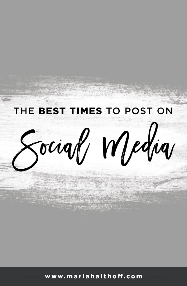Are you posting at the best times for each social media platform? Find out peak hours for Facebook, Twitter, Instagram, Pinterest and LinkedIn with this kickin' infographic.