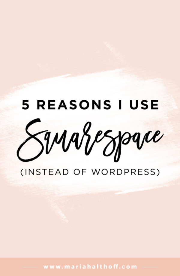 The age-old question of Squarespace or WordPress is often a heated debate among Facebook groups and blogs across the internet world. My vote is for Squarespace - find out why! 