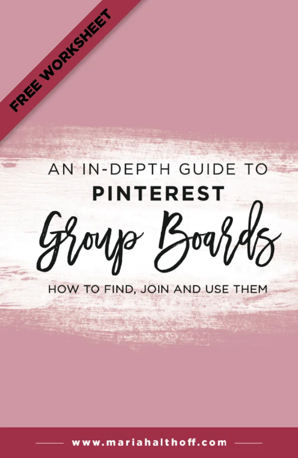 We all know Pinterest group boards can be super helpful in growing your Pinterest audience and for increasing the likelihood of your pins going viral. I struggled for months trying to figure out how to find group boards, how to join group boards and how to use group boards. BUT, I have finally cracked the code and laid it all out for you in this post! 