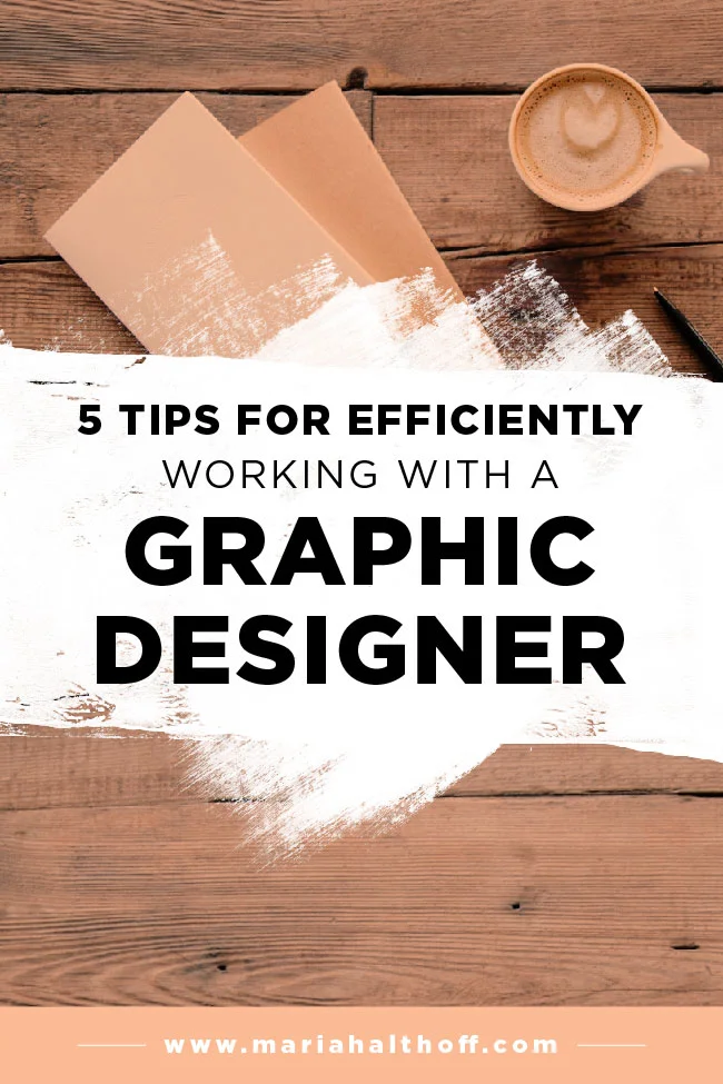 If you've ever considered working with a graphic designer, this post is for you! Learn how to easily work with graphic designers to eliminate any confusion, streamline the design process and utilize your designer to their best ability.