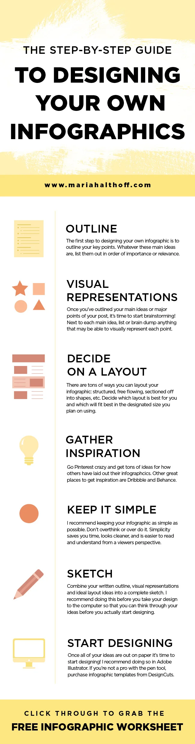Infographics perform WAY better on social media than any other graphics I've created or promoted. Here's how you can make your own infographics to gain more traffic for your blog or business!