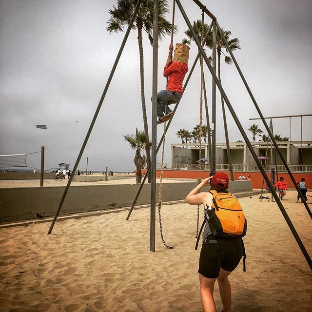 Taking a break from selling bootlegs of the film on the Venice boardwalk. BUY TICKETS TO THE LA SCREENING AT www.spaghettimanfilm.com