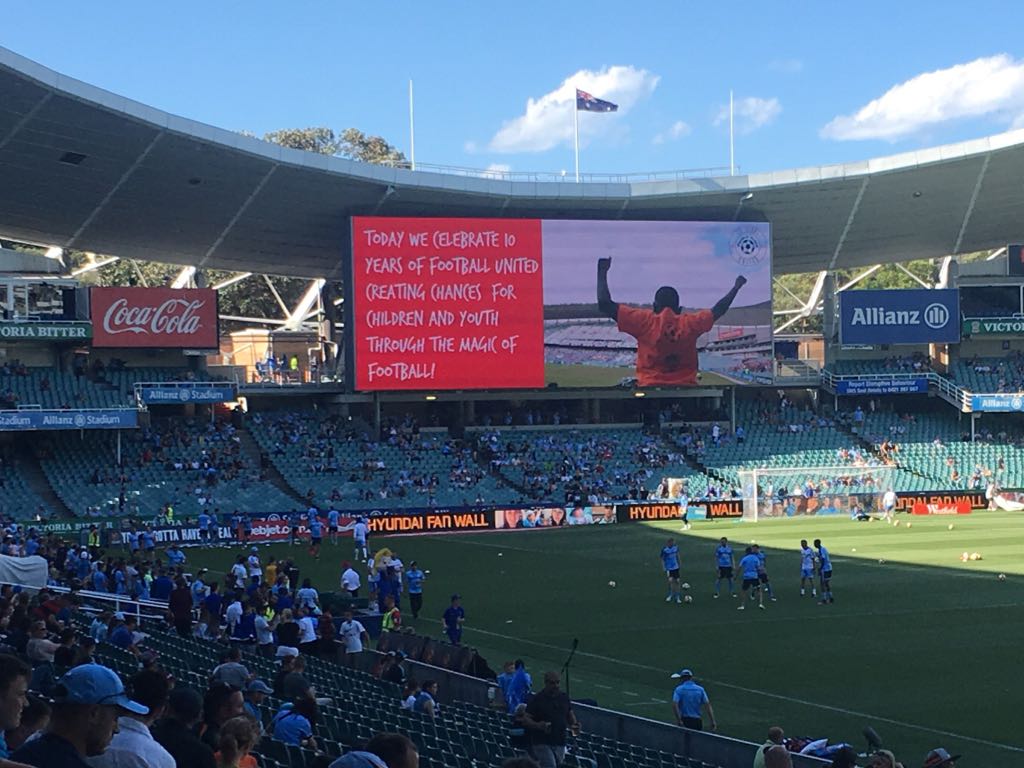 Sydney FC give Football United a shout-out!